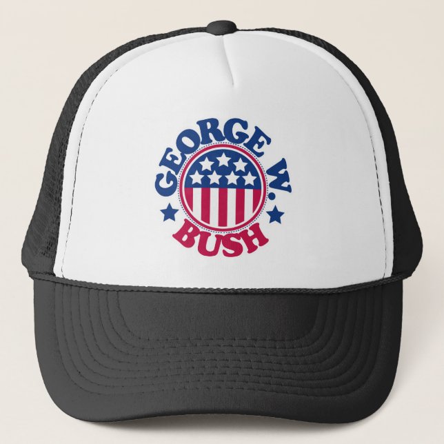 US President George W Bush Trucker Hat (Front)