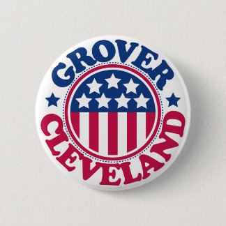 US President Grover Cleveland Pinback Button
