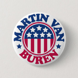 US President Martin Van Buren Pinback Button