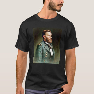 US President Ulysses S Grant Portrait T-Shirt
