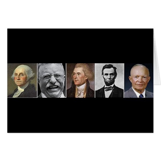 US Presidents Cards (Front Horizontal)
