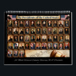 US Presidents Historical Quotes Calendar<br><div class="desc">Explore American history month by month with our "47 Presidents of the United States" historical quotes calendar. This unique calendar features two presidents per month in an elegant, vintage-inspired design, offering a glimpse into the legacy of all U.S. presidents and their words of wisdom. Perfect for history enthusiasts, students, and...</div>