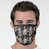 US Presidents Plus Hamilton and Franklin History Face Mask (Worn Him)