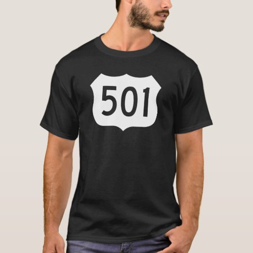 US Route 501 Sign T_Shirt