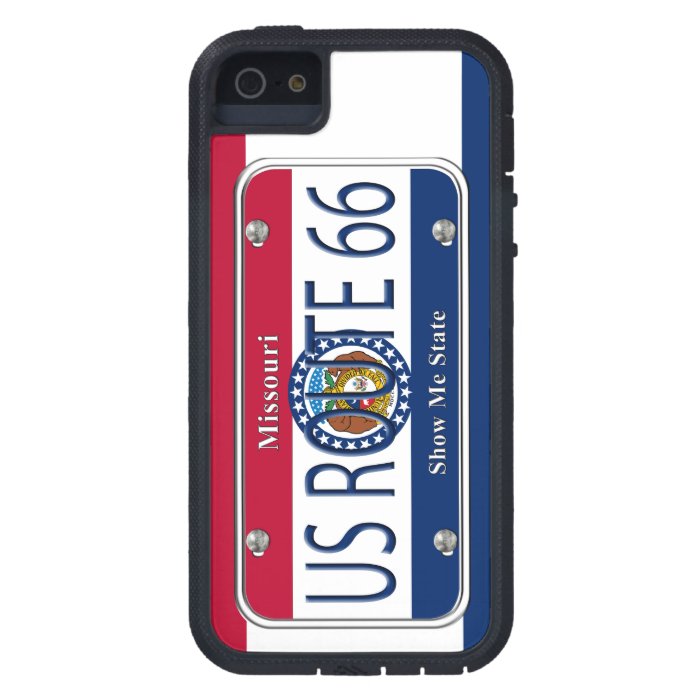 US ROUTE 66 Missouri Vanity Plate iPhone 5 Case