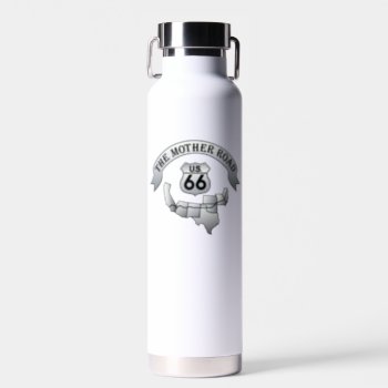 Us Route 66 Mother Road  Water Bottle by windyone at Zazzle