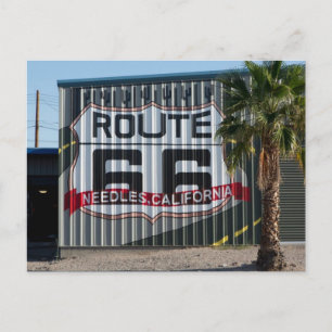 US Route 66 Travel Needles California Postcard