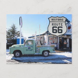 US Route 66 Travel photo postcard