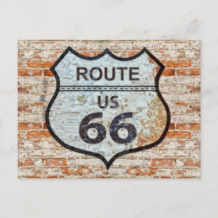US Route 66 Travel Postcard