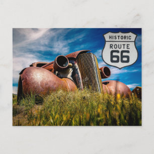 US Route 66 Travel Postcard