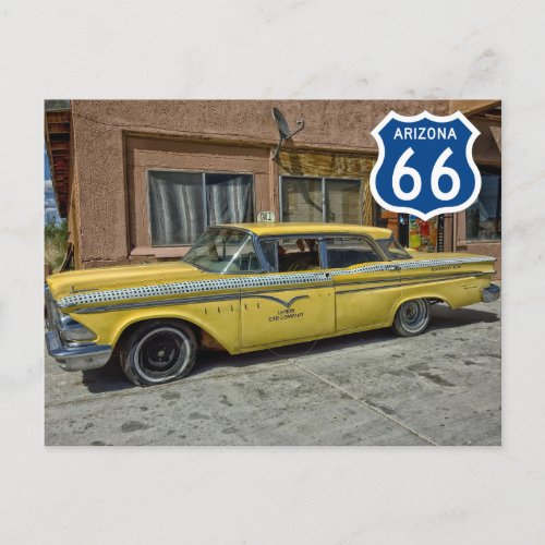 US Route 66 Travel Postcard
