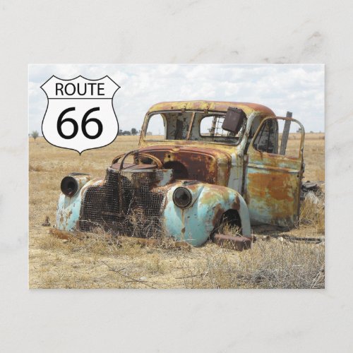 US Route 66 Travel Postcard