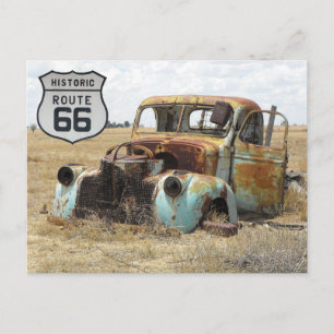 US Route 66 Travel Postcard