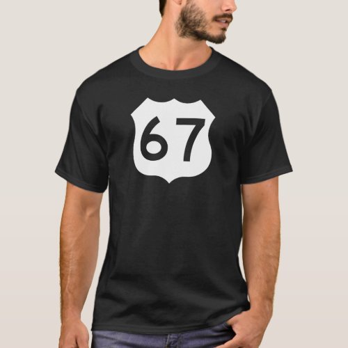 US Route 67 Sign T_Shirt