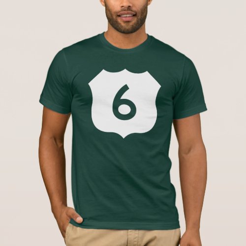 US Route 6 Sign T_Shirt