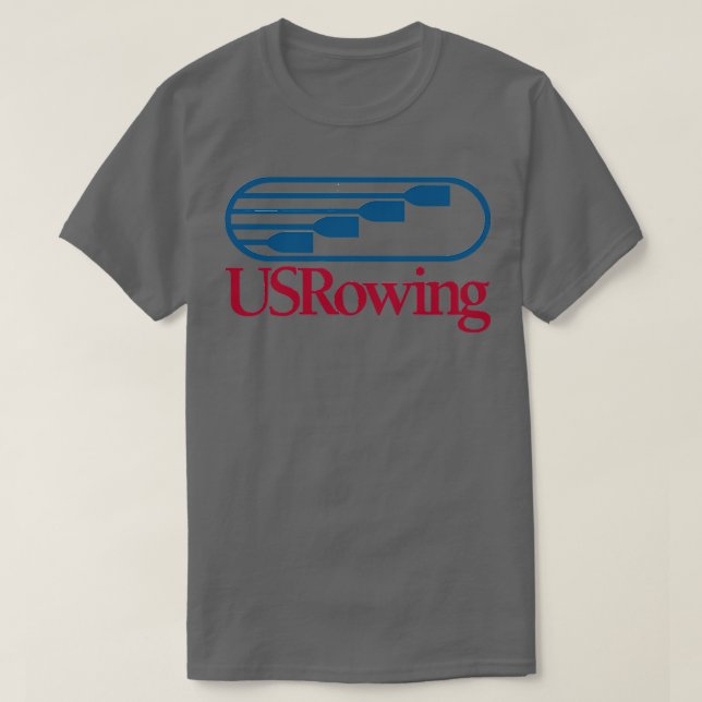 Us Rowing white T-Shirt (Design Front)