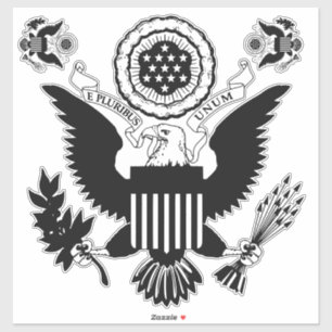 US Seal Sticker