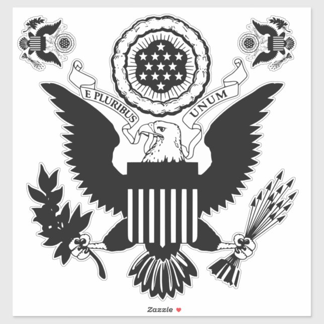 US Seal Sticker (Sheet)