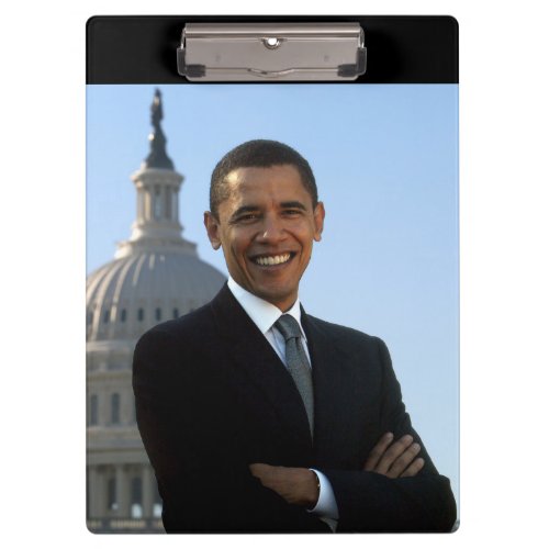 US Senator 44th American President Barack Obama Clipboard
