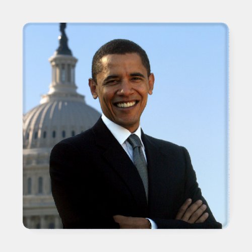 US Senator 44th American President Barack Obama Coaster Set