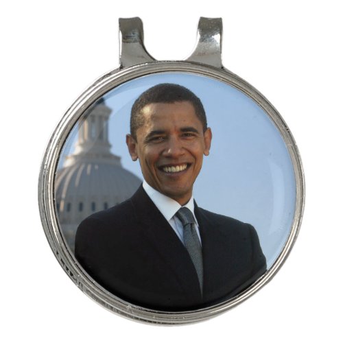 US Senator 44th American President Barack Obama Golf Hat Clip