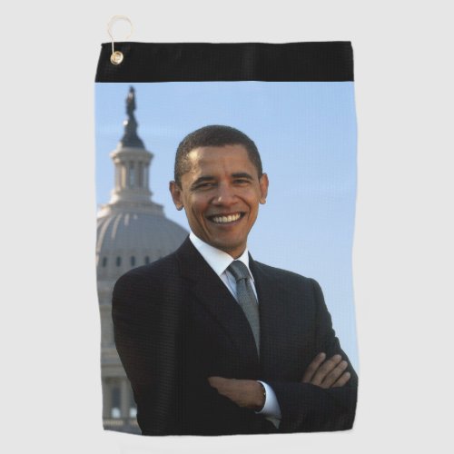 US Senator 44th American President Barack Obama Golf Towel