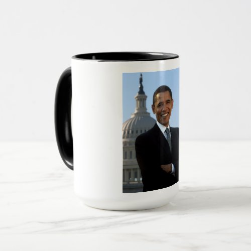 US Senator 44th American President Barack Obama Mug