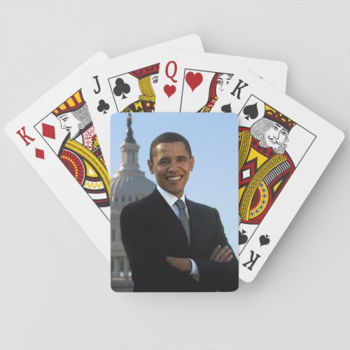 US Senator 44th American President Barack Obama Poker Cards