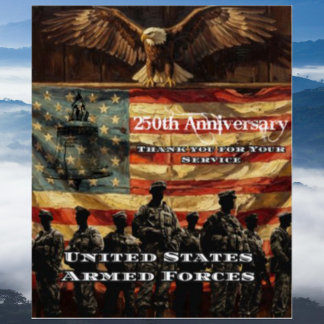 US Service Men and Women Foam Board