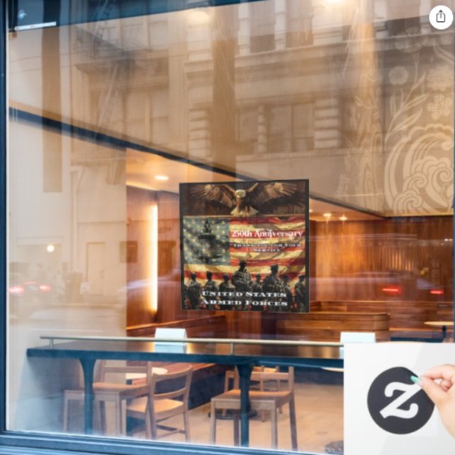 US  Service Men and Women Window Cling (Creator Uploaded)