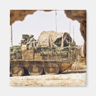 US Soldiers conduct a combat patrol in Afghanis Magnet