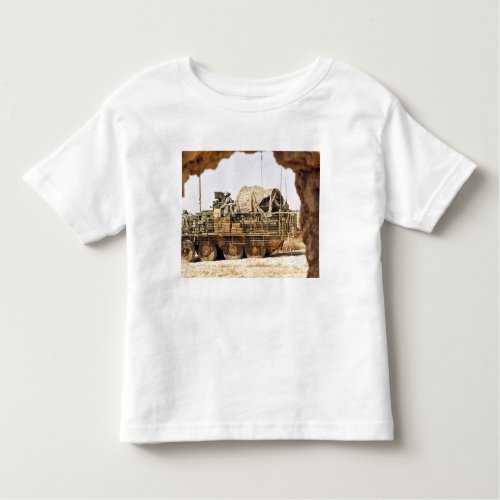 US Soldiers conduct a combat patrol in Afghanis Toddler T_shirt