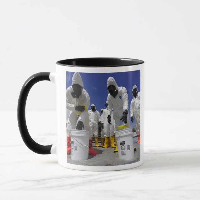 US Soldiers from the 457th Chemical Battalion Mug (Left)