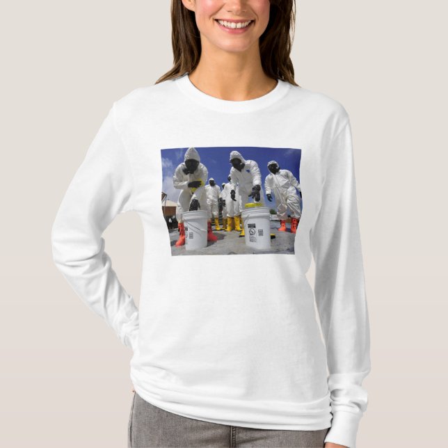 US Soldiers from the 457th Chemical Battalion T-Shirt (Front)