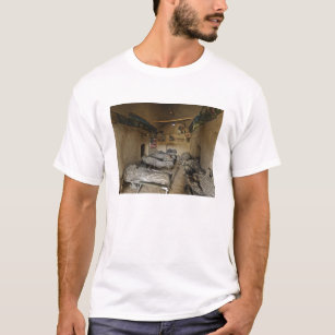 US Soldiers sleep in an abandoned mud house T-Shirt
