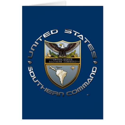 US Southern Command Cards (Front)