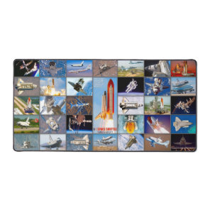 US SPACE SHUTTLE 1981-2011 “MONTAGE” DESK MAT