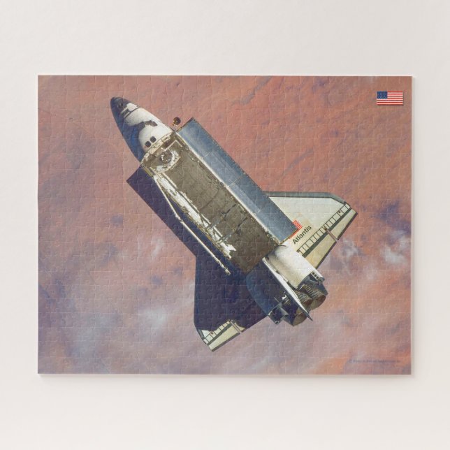 US SPACE SHUTTLE ATLANTIS (16x20 inch) Jigsaw Puzzle (Horizontal)