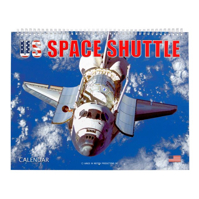 US SPACE SHUTTLE CALENDAR (Cover)