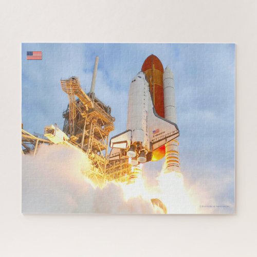 US SPACE SHUTTLE ENDEAVOUR 16x20 inch Jigsaw Puzzle