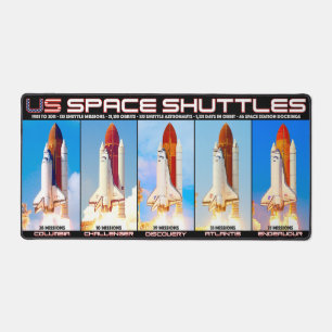 US SPACE SHUTTLES 1981-2011 DESK MAT