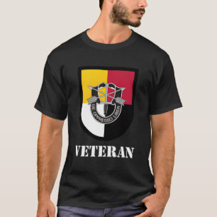 Us Special Forces - 3Rd Sfg Group - Veteran Black T-Shirt