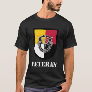 Us Special Forces - 3Rd Sfg Group - Veteran Black T-Shirt