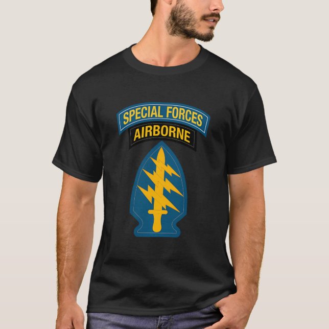 Us Special Forces Shirt - Sf Green Beret Shirt - 1 (Front)