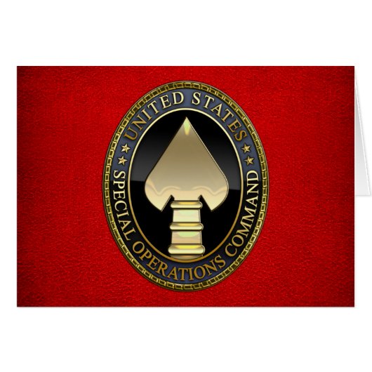 US Special Operations Command (Front Horizontal)