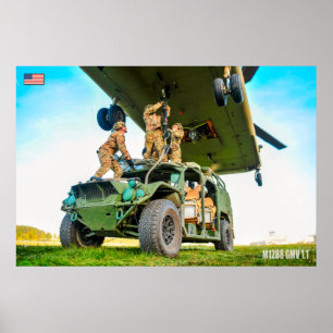 US SPECIAL OPERATIONS VEHICLES – M1288 GMV 1.1 POSTER