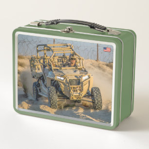 US SPECIAL OPERATIONS VEHICLES – MRZR-D4 METAL LUNCH BOX