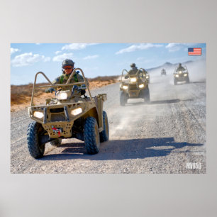 US SPECIAL OPERATIONS VEHICLES – MV850 POSTER
