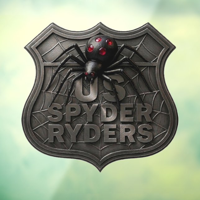 US Spyder Ryders - Decal Abstract Shield Dark (Sheet 3)