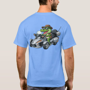 US Spyder Ryders - Gator On Back T-Shirt
